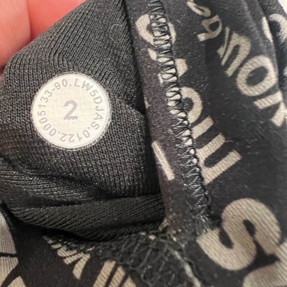 Lululemon Wunder Train High-Rise Tight 28" Ombre Black Multi MSRP $98 - Picture 7 of 7